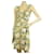 DVF Diane Von Furstenberg Caledonia Floral Silk Wrap Mini robe sans manches sz 6 Soie Multicolore  ref.590862