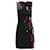 Vestido sin mangas con pedrería de Versace en acetato negro Fibra de celulosa  ref.590882