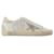Golden Goose Deluxe Brand Super Star Sneakers in White Leather  ref.590903
