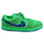 Zapatillas Nike SB Dunk Low Grateful Dead en ante verde oso Suecia  ref.590915