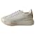 Stella Mc Cartney Weiße Sneaker Loop aus veganem Leder Synthetisch  ref.591158
