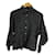 JUNYA WATANABE COMME des GARCONS Long sleeve blouse/S/cupra/BLK/dot/sleeve frill Black  ref.591175