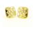 1994 brincos de ouro Chanel Dourado Banhado a ouro  ref.591200