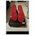 Nike Dunk 1985 Acid Wash Sneaker Rot Leder - Ansicht 3