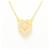 [Usato] Christian Dior collana Christian Dior ciondolo cuore K18 750 D'oro Placcato in oro  ref.591243