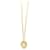 [Usado] Christian Dior Christian Dior CD Logo Collar Oro Accesorio Collar Dorado  ref.591245