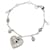 [Occasion] Christian Dior Heart Ball Bracelet/Alliage/Placage-6.6g/Argent/Christian Dior Argenté  ref.591248