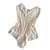 Christian Dior tuta in jersey di seta tempestata di pizzo Bianco sporco  ref.591414