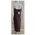 Tara Jarmon Chiffon-Plissee-Maxikleid, Neu mit Etiketten Khaki - Ansicht 4