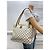 Louis Vuitton Damier Azur Figheri Tragetasche Beige - Ansicht 2