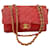 Chanel Vintage Denim Timeless bag Red Gold hardware  ref.591537