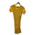Louis Vuitton Vestidos Amarelo Lã  ref.591558