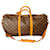 Louis Vuitton keepall 50 Brown Leather Cloth  ref.591597