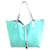 Tiffany & Co Suede Reversible Tote Bag Blue  ref.591613