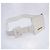 Jacquemus La Ceinture Carree Ledergürtel in Weiß L - Ansicht 3