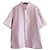 Haider Ackermann SS17 Camisa manga corta jacquard rosa