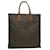 LOUIS VUITTON Monogram Sac Plat Hand Bag M51140 LV Auth pt2100 Cloth  ref.591853