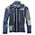 Junya Watanabe Patchwork Rain Jacket in Navy Blue Nylon  ref.591914