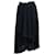 Alice + Olivia Layered Asymmetrical Maxi Skirt in Navy Blue Polyester  ref.591934