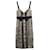 Diane Von Furstenberg Ariba Sequin Dress in Silver Polyester Silvery Metallic  ref.591953