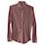 Bottega Veneta Kariertes Hemd aus roter Baumwolle  ref.592017