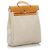 Hermès Zaino Hermes Brown Herbag Canvas Marrone Beige Marrone chiaro - vista 2