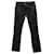 Bootcut-Röhrenjeans von Saint Laurent aus schwarzer Baumwolle  ref.592163