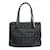 Chanel Nuova borsa tote della linea da viaggio Nero Nylon  ref.592567