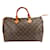 Louis Vuitton Speedy 35 tela monogramma marrone  ref.592620