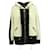 Chaqueta Chanel con capucha y cremallera en lana de cachemira blanca Blanco  ref.592872