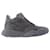 Alexander Mcqueen Sneaker High en Cuir Gris  ref.592901