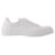 Sneakers Deck Plimsoll - Alexander Mcqueen - Bianco - Pelle  ref.593075
