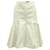 Theory Fit & Flare Mermaid Skirt in Cream Cotton White  ref.593078