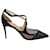 Zapatos de Salón Christian Louboutin Twistissima Strass en Cuero Negro  ref.593161