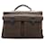 Bottega Veneta Business Bag con ribete intrecciato Castaño Metal  ref.593236