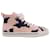 Burberry Birdskingly Sneaker in Pink Canvas Cloth  ref.593287