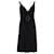Moschino Embellished Cocktail Dress in Black Acetate Cellulose fibre  ref.593298
