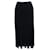 Sandro Paris Electric Pleated Skirt in Navy Blue Polyester  ref.593393