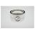 cartier 18 KARAT GOLD WIDE LOVE UNISEX BAND RING Silvery White gold  ref.593596