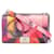 Chanel Primavera 2015 Bolsa Le Boy acolchoada em pele de cordeiro Flower Power Multicor  ref.593738