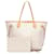 Louis Vuitton Damier Azur Neverfull MM with Pouch White Cloth  ref.593819