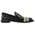 JW Anderson Elastischer Loafer aus schwarzem Leder  ref.593937