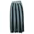 Sandro Paris Striped Paneled Skirt in Blue Polyester  ref.593979
