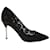 Zapatos de tacón de aguja con corte láser de Nicholas Kirkwood en cuero negro  ref.594093