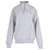 Ami Paris Ami de Coeur Sweatshirt mit Reißverschluss aus grauer Baumwolle  ref.594524