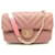 NEW HAND BAG CHANEL CLASSIQUE TIMELESS M PINK CHEVRON LEATHER NEW HAND BAG  ref.594696