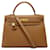 Hermès Courchevel Leather Kelly 32 Brown  ref.595059