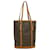 Louis Vuitton Bucket Brown Cloth  ref.595063