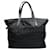 Chanel Nuova borsa tote della linea da viaggio Nero Tela  ref.595317