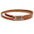 Hermès hapi 3 Bracelet Brown Leather Pony-style calfskin  ref.595380